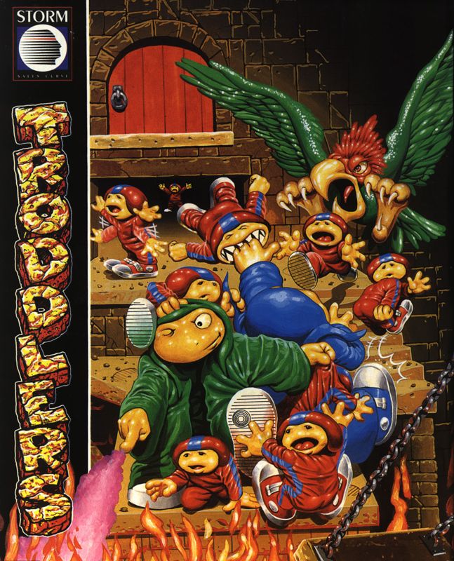 Troddlers box art for Super Nintendo