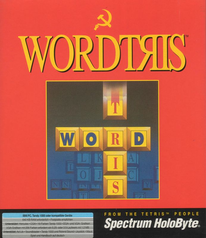 Wordtris box art for Super Nintendo