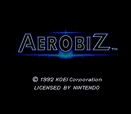Aerobiz screenshot 4 for Super Nintendo