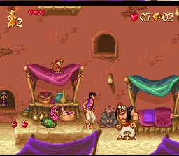 Aladdin screenshot 4 for Super Nintendo