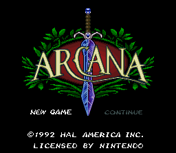Arcana screenshot 3 for Super Nintendo