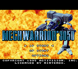 BattleTech screenshot 3 for Super Famicom