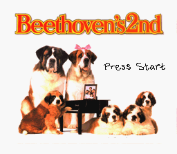 Beethoven screenshot 2 for Super Nintendo