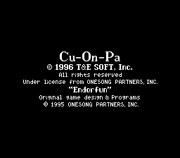 Cu-On-Pa screenshot 3 for Super Famicom