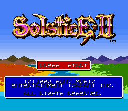 Equinox screenshot 4 for Super Nintendo