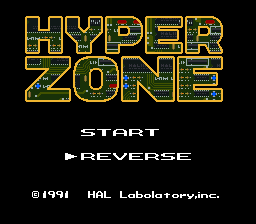 Hyperzone screenshot 3 for Super Nintendo