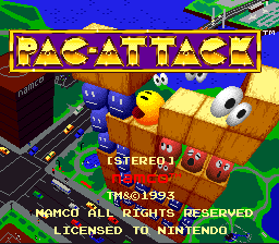 Pac-Attack screenshot 4 for Super Nintendo