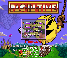 Pac-In-Time screenshot 3 for Super Nintendo