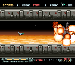 Phalanx screenshot 3 for Super Nintendo