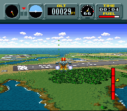 Pilotwings screenshot 4 for Super Nintendo