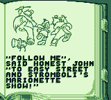 Pinocchio screenshot 5 for Super Nintendo