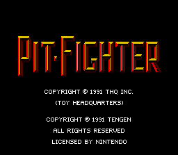 Pit-Fighter screenshot 4 for Super Nintendo