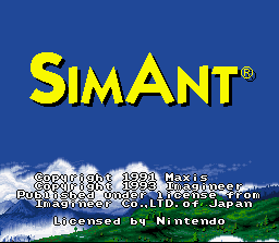 SimAnt screenshot 4 for Super Nintendo
