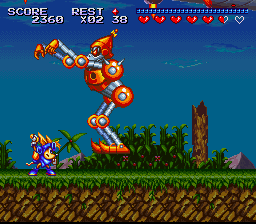 Sparkster screenshot 3 for Super Famicom