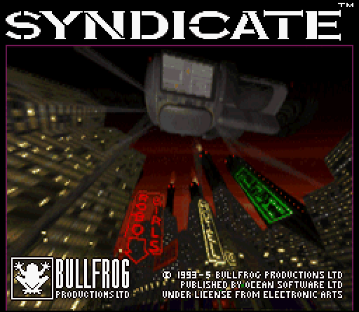 Syndicate screenshot 4 for Super Nintendo