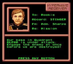 WarpSpeed screenshot 3 for Super Nintendo