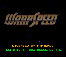 WarpSpeed screenshot 4 for Super Nintendo