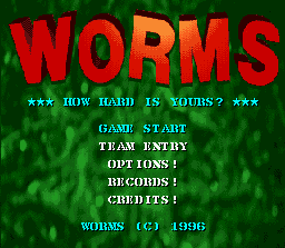 Worms screenshot 4 for Super Nintendo