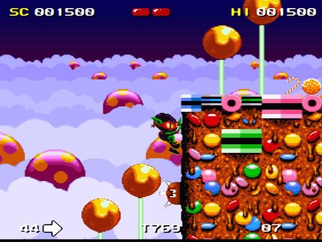 Zool screenshot 2 for Super Nintendo