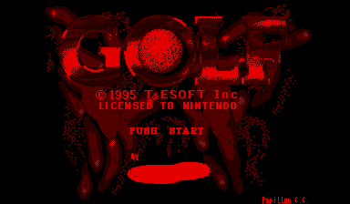 Golf screenshot 5 for Virtual Boy
