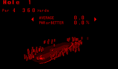 Golf screenshot 7 for Virtual Boy