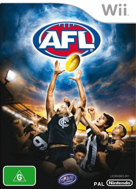 AFL box art for Wii