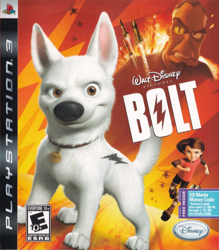 Bolt box art for Wii