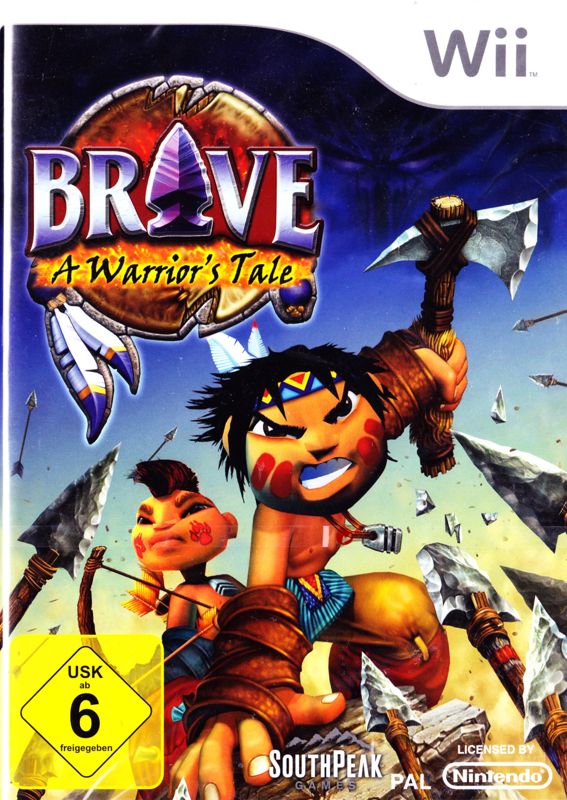 Brave box art for Wii