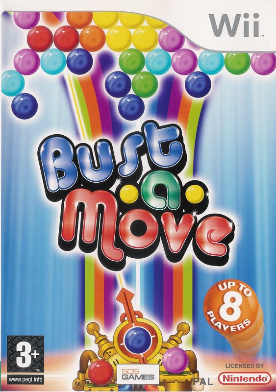 Bust-a-Move box art for Wii