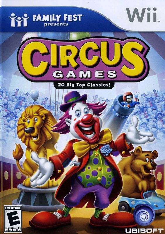 Circus box art for Wii