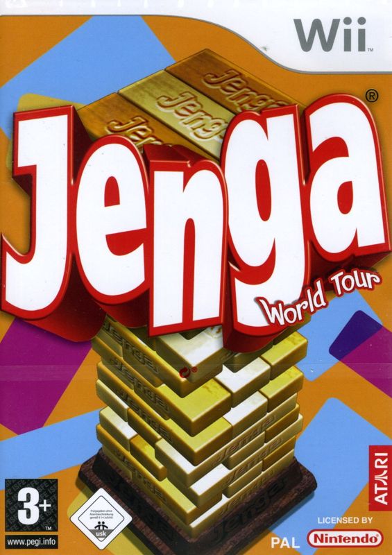 Jenga box art for Wii