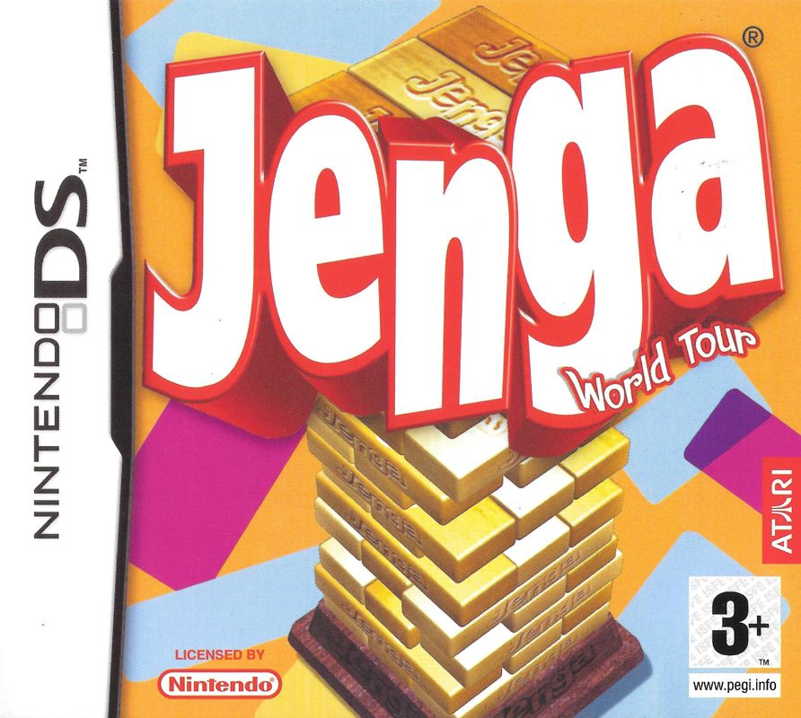 Jenga box art for Wii
