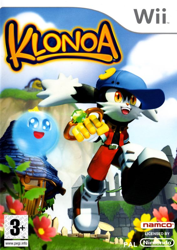Klonoa box art for Wii