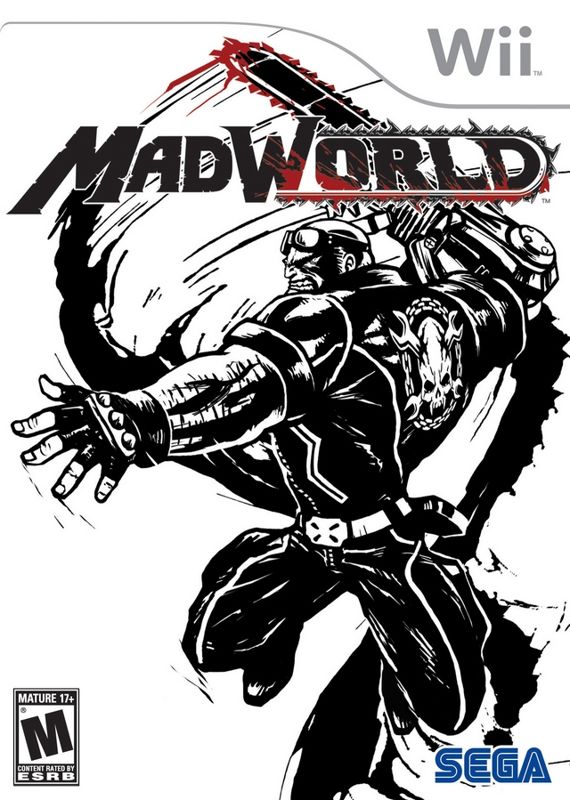 MadWorld box art for Wii