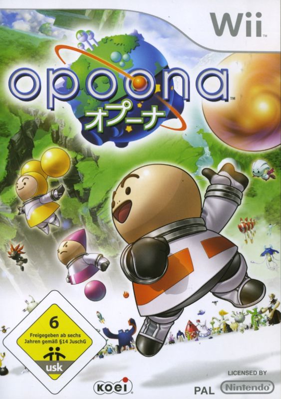 Opoona box art for Wii