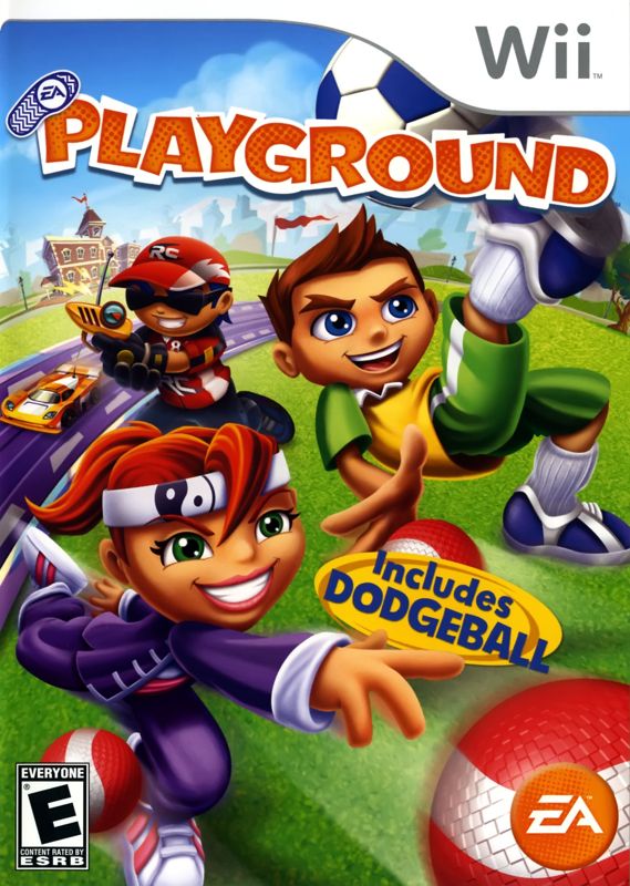 Playground box art for Wii