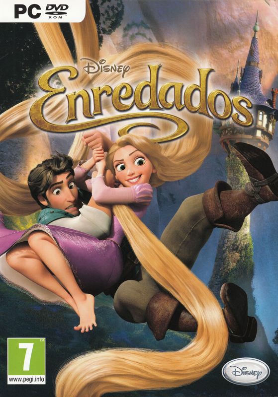 Tangled box art for Wii