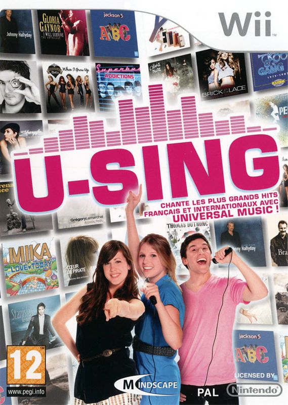 U-Sing Girls Night box art for Wii