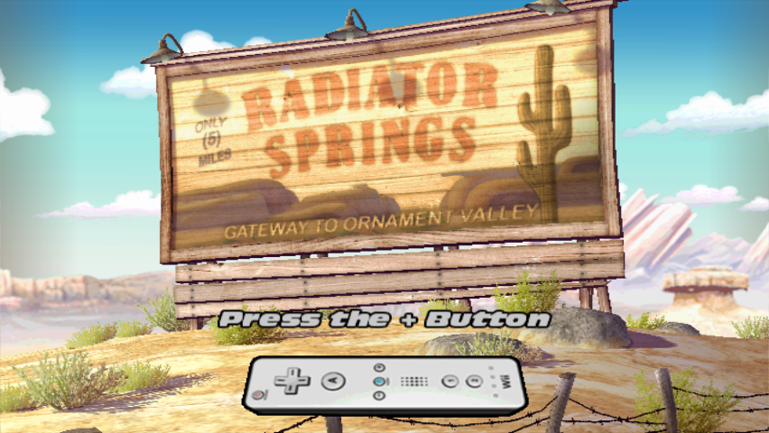 Cars screenshot 4 for Wii