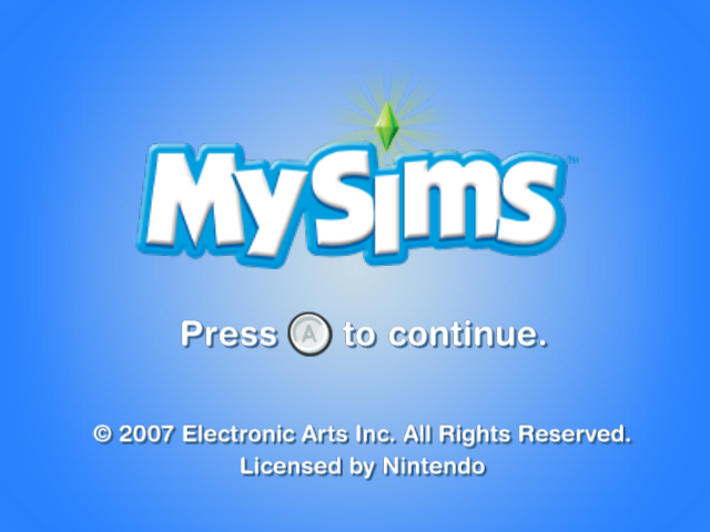 MySims screenshot 3 for Wii