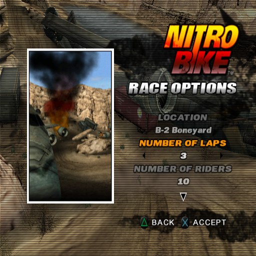 Nitro Bike screenshot 3 for Wii