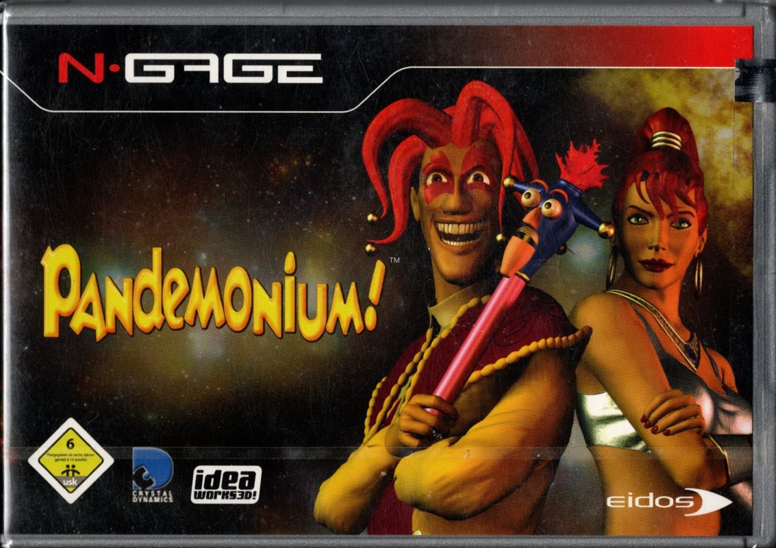 Pandemonium box art for N-Gage