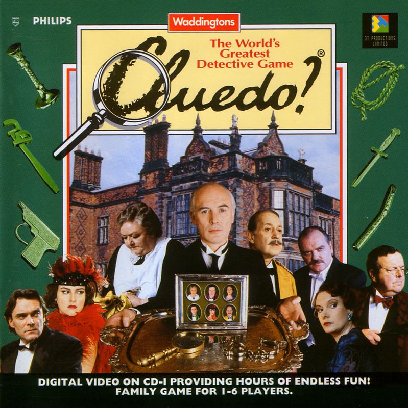 Clue box art for CD-i