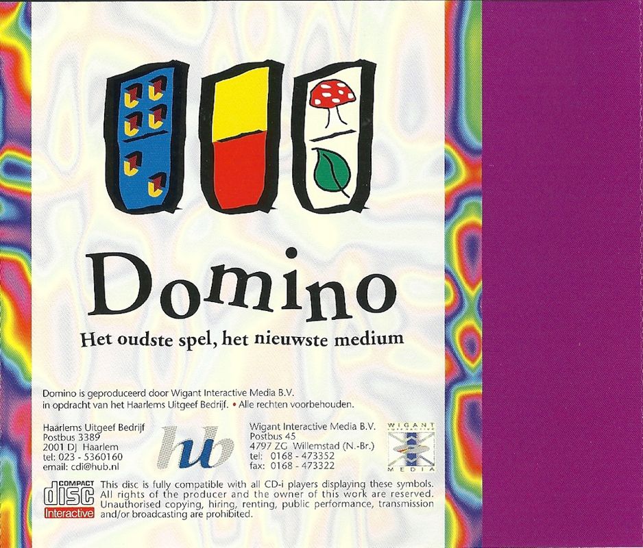 Domino box art for CD-i