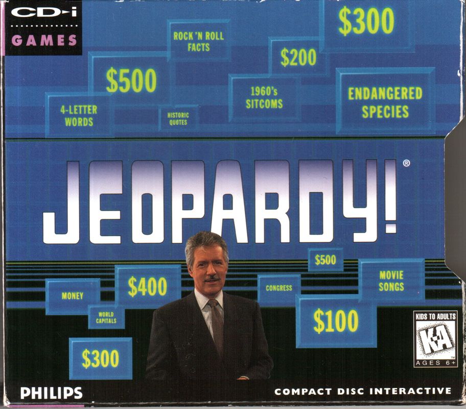 Jeopardy! box art for CD-i