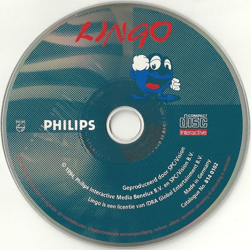 Lingo box art for CD-i