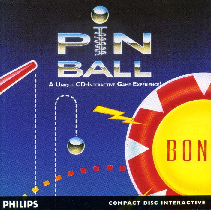 Pinball box art for CD-i