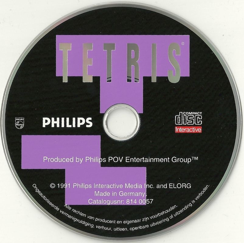 Tetris box art for CD-i