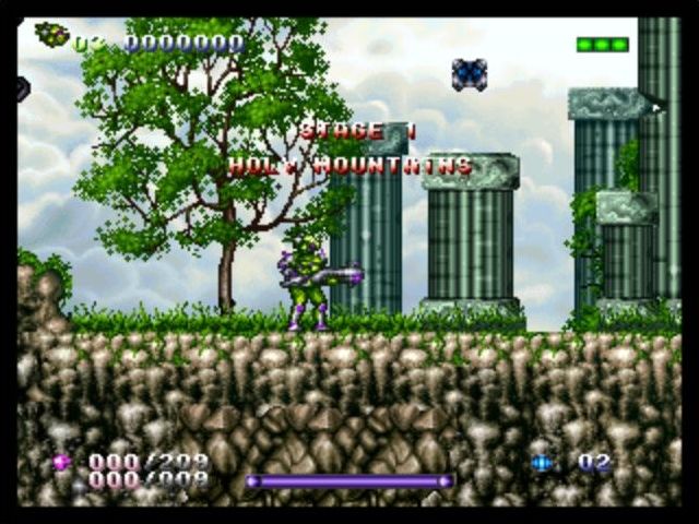 Gunlord screenshot 2 for Neo Geo AES