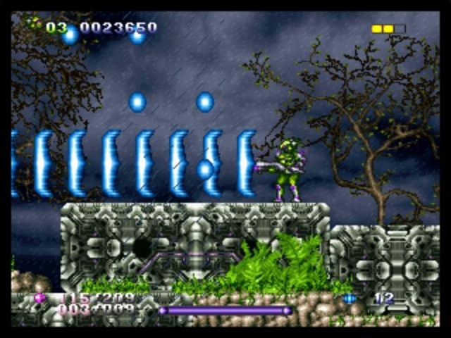 Gunlord screenshot 3 for Neo Geo AES